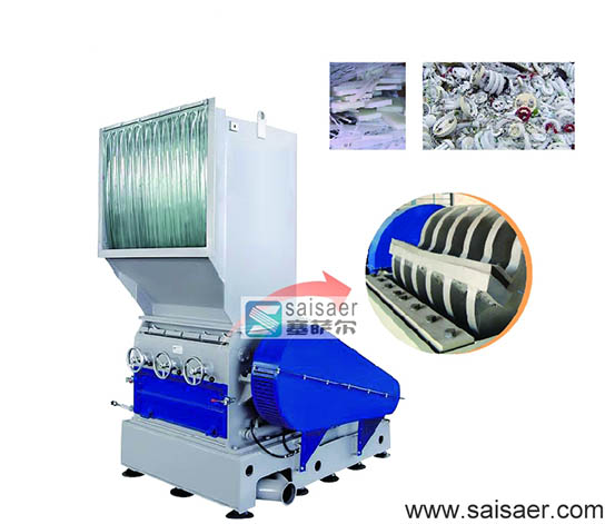 Heavy plastic crusher