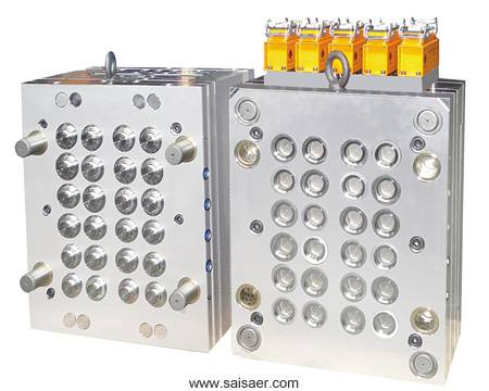 24 cavity PP cap hot runner injection mould