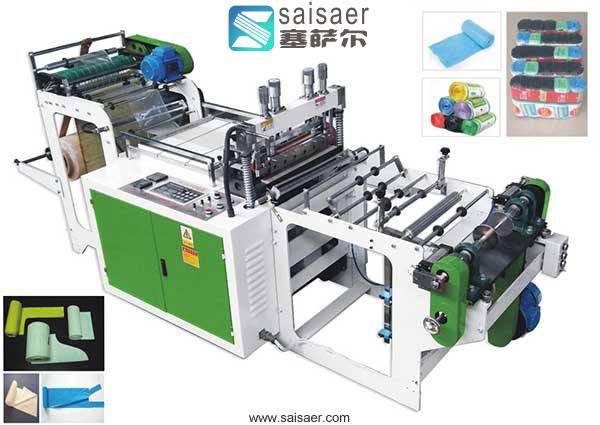 8 fold bag making machine