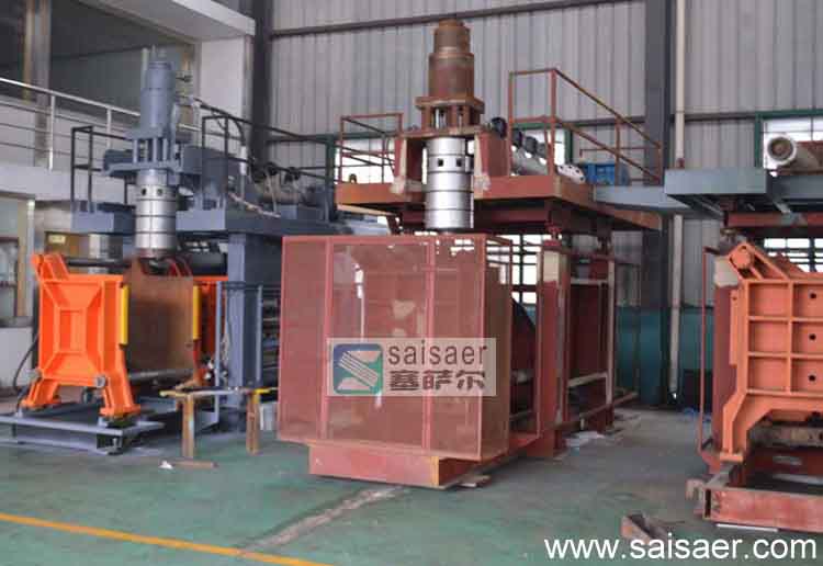 SSB90N accumulator type blow molding machine