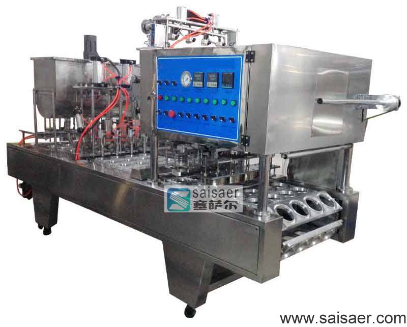 BG60 full automatic filling and sealing machine