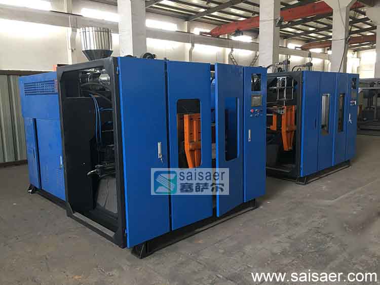 SSB55D mold-moving blow molding machine for PP PE