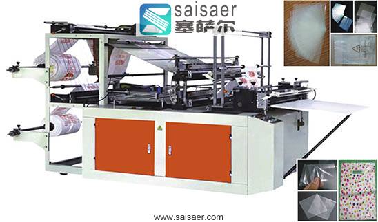 Flat bag making machine