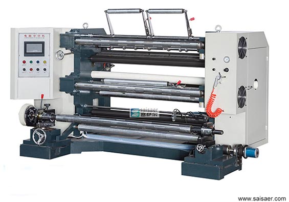 Horizontal slitting machine