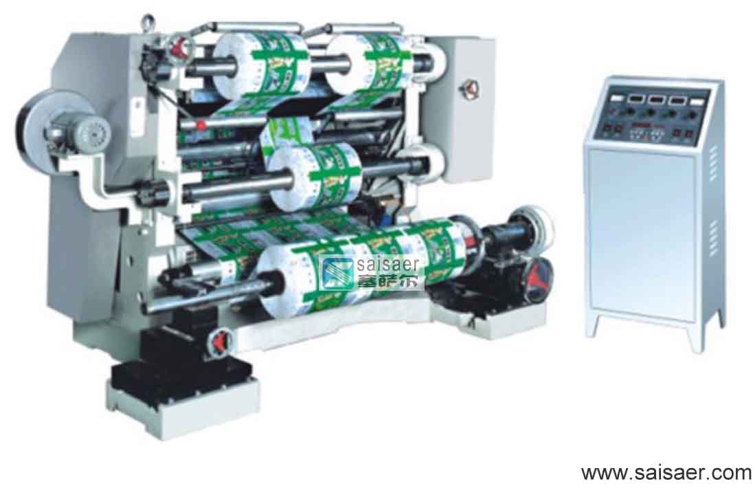 Vertical slitting machine