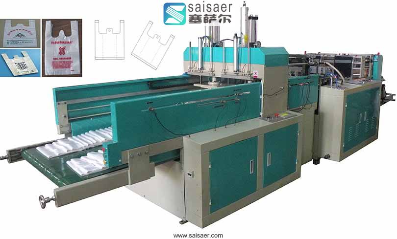 Automatic vest bag making machine