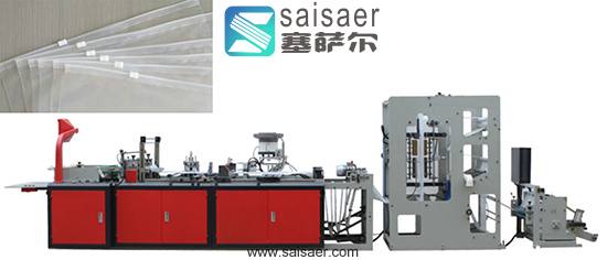 Zipper bag making machine