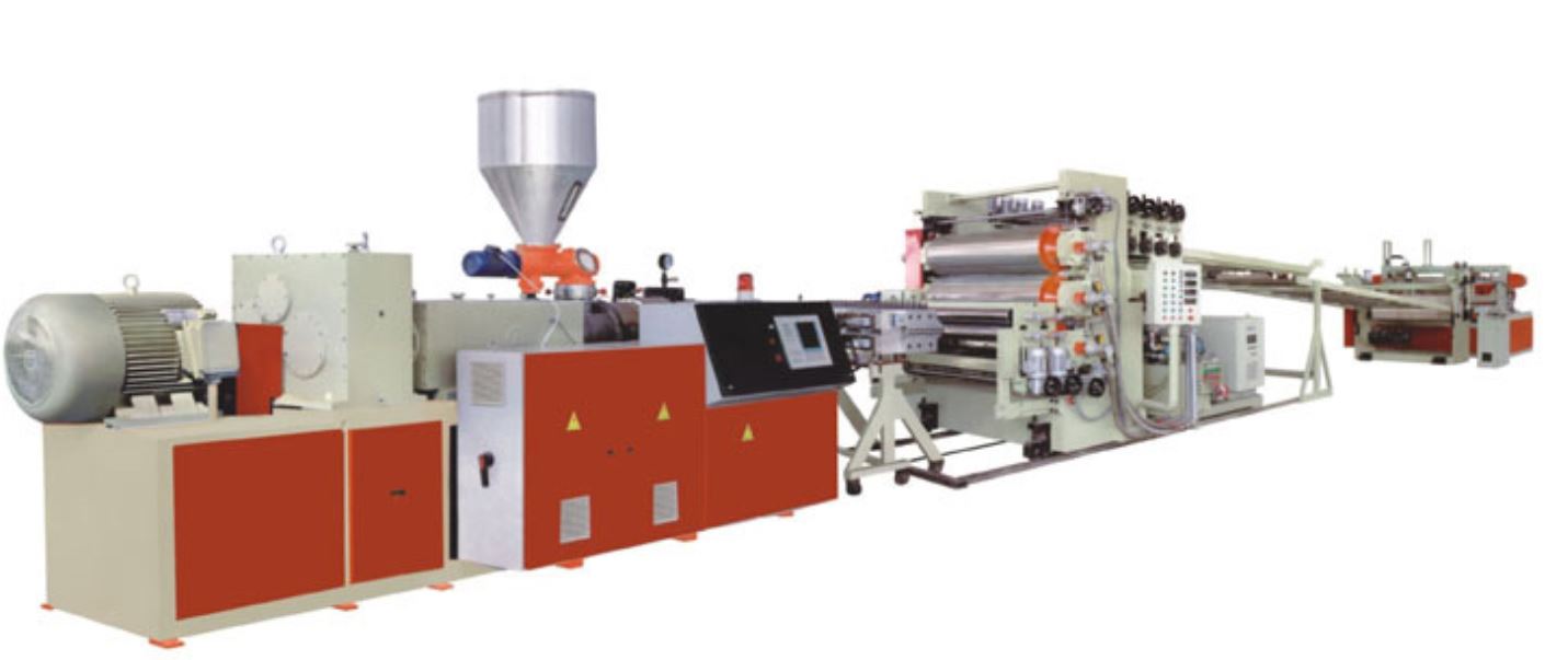 1000mm PVC Sheet Extrusion Production Line